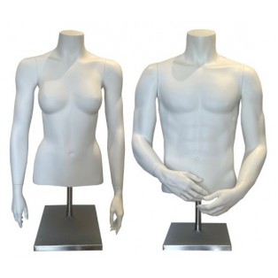 Torso Dames of Heren Model 3 Kwart Inclusief Muurbeugel